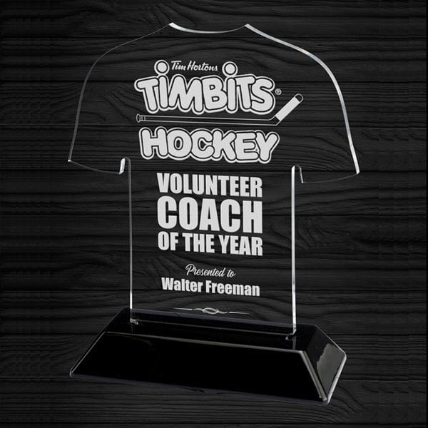 Acrylic Award - Jersey (A4149) Acrylic Award Quest Awards - Award