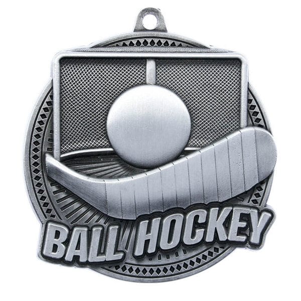 Ball Hockey Medallion - Tempo Series - 2.25″ Diameter (A4129) Ball Hockey Quest Awards - Medallion