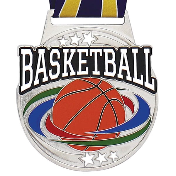 Basketball Medallion Prestige Series Large 3