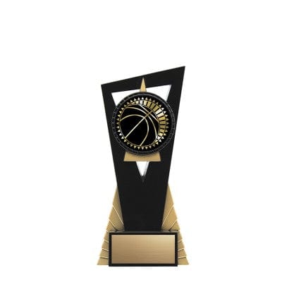 Basketball Trophy - Solar Series Stand - Silver or Gold - 3 sizes (A6188) Gold / 7