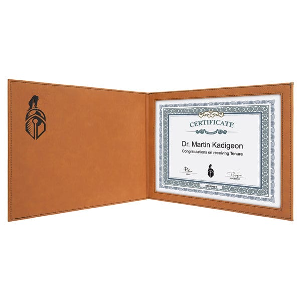 Certificate Holder - Leatherette  for 8 1/2