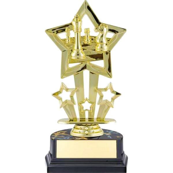 Chess Trophy - Superstar Economy (A2266) Chess Quest Awards - Trophy