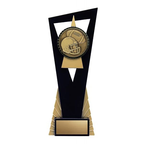 Football Trophy - Matrix Silver Edge Series 3 Sizes (A5119) Football Quest Awards - Trophy