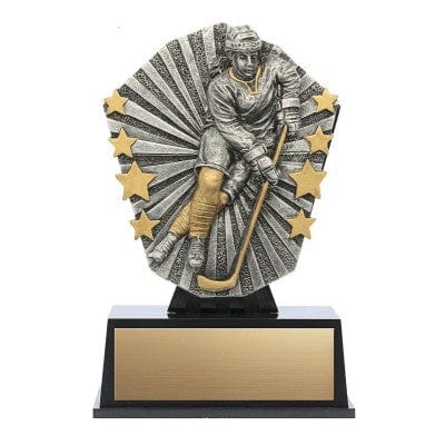 Hockey Trophy - Cosmos Resin - Female (A6172) 4 3/4