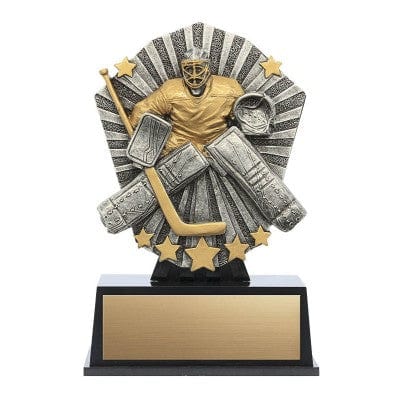Hockey Trophy - Cosmos Resin - Goalie (A6171) 4 3/4