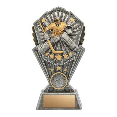 Hockey Trophy - Cosmos Resin - Goalie (A6171) 7