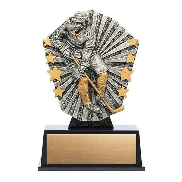 Hockey Trophy - Cosmos Resin - Male (A6196) 4 3/4