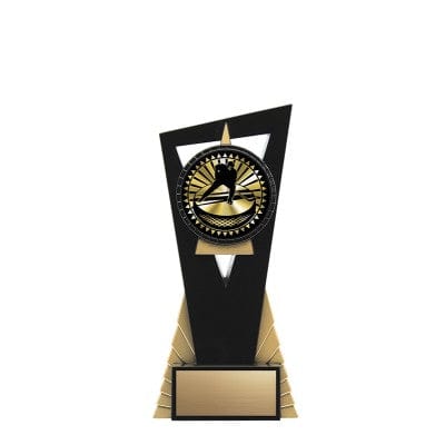 Hockey Trophy - Solar Series Stand - Silver or Gold - 3 sizes (A6182) Gold / 7