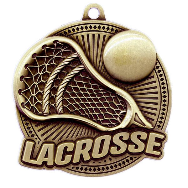 Lacrosse Medallion - Tempo Series - 2.25″ Diameter (A4132) Lacrosse Quest Awards - Medallion