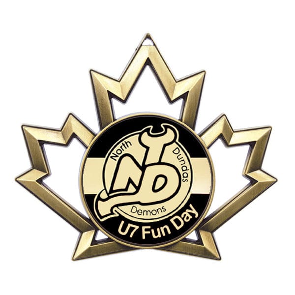 Logo Insert Medallion - Maple Leaf 4