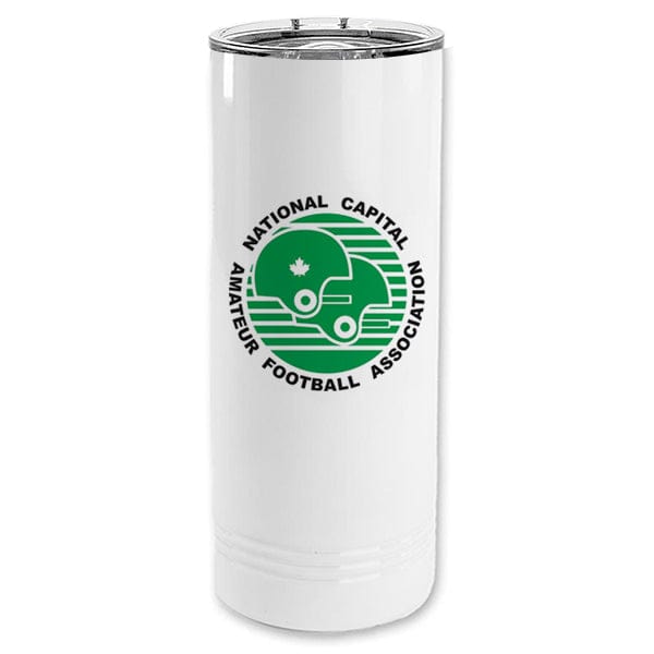 NCAFA - Polar Camel 22 oz. White Skinny Tumbler with Slider Lid (A7911) Skinny Tumbler Quest Awards - Travel Mug