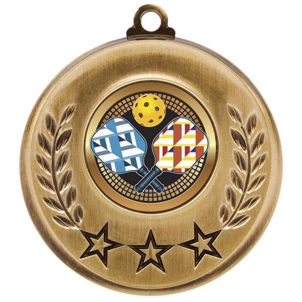 Pickelball Medallion - Spectrum Series - 2