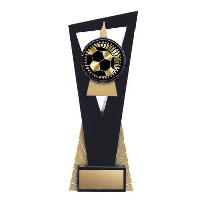 Soccer Trophy - Solar Series Stand - Silver or Gold - 3 sizes (A6184) Gold / 9