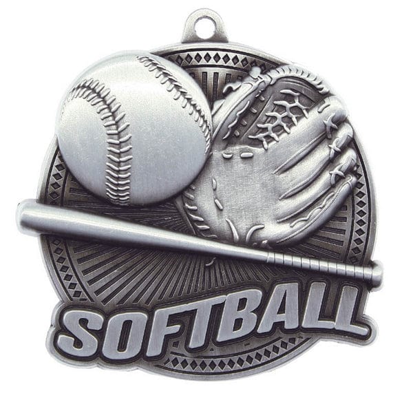 Softball Medallion - Tempo Series - 2.25″ Diameter (A4131) Softball Quest Awards - Medallion