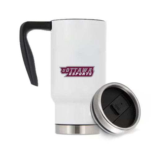 uOttawa Esports - Travel Mug 17oz with Easy-Grip Handle (A7501) Travel Mug Quest Awards - Travel Mug
