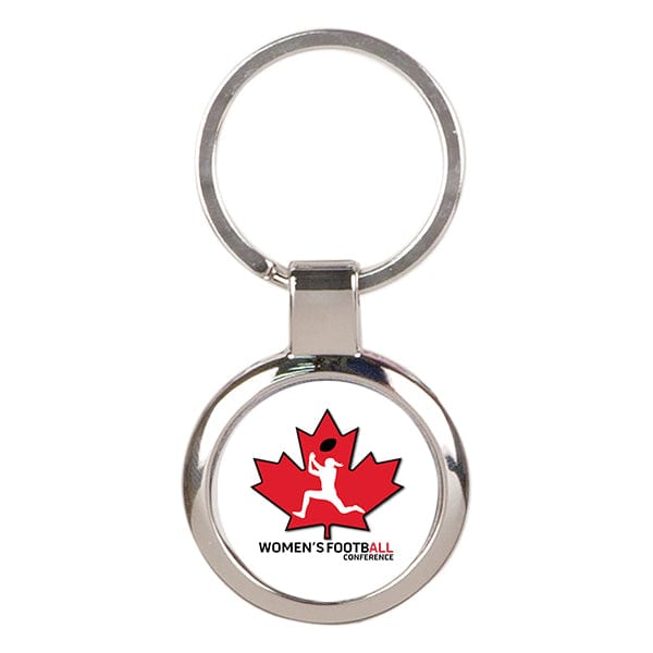 Women's FootbALL - Round Key Chain Logo (A7103) Key Chain Quest Awards - Mouse Pad