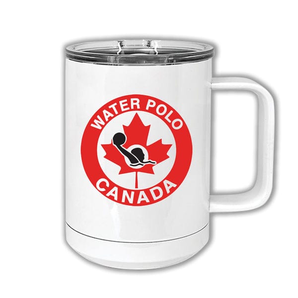 WPC - Logo Polar Camel 15 Oz. White Vacuum Insulated Mug (A7705) Coffee Mug Quest Awards - Travel Mug