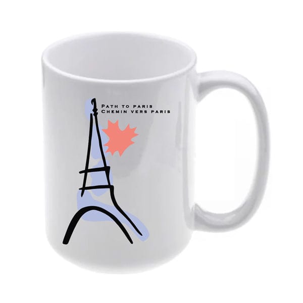 WPC - Path to Paris White Coffee Mug 11oz and 15 oz (A7711) Coffee Mug Quest Awards - Mugs