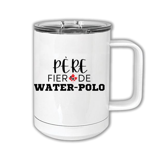WPC - Proud Dad Logo (E&F) Polar Camel 15 Oz. White Vacuum Insulated Mug (A7725) Coffee Mug Quest Awards - Mugs