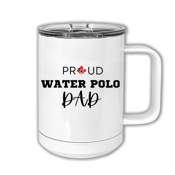 WPC - Proud Dad Logo (E&F) Polar Camel 15 Oz. White Vacuum Insulated Mug (A7725) Coffee Mug Quest Awards - Mugs