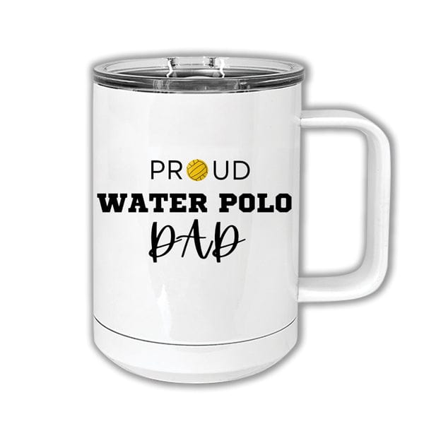 WPC - Proud Dad Polar (E&F) Camel 15 Oz. White Vacuum Insulated Mug (A7708) English Coffee Mug Quest Awards - Travel Mug