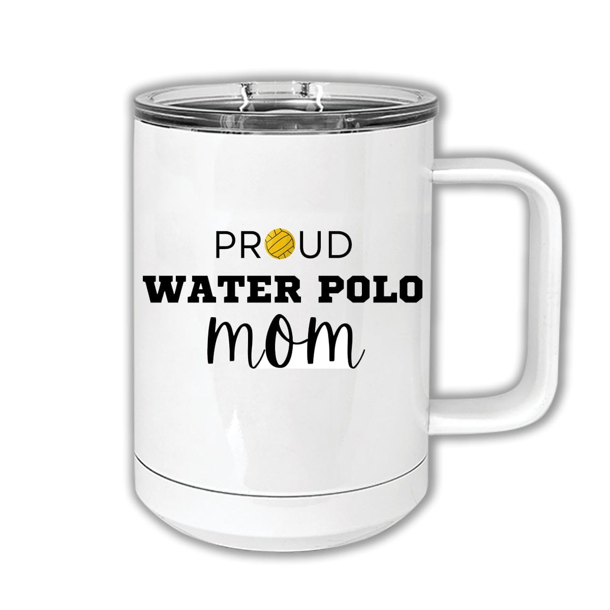 WPC - Proud Mom (E&F) Polar Camel 15 Oz. White Vacuum Insulated Mug (A7707) Coffee Mug Quest Awards - Travel Mug
