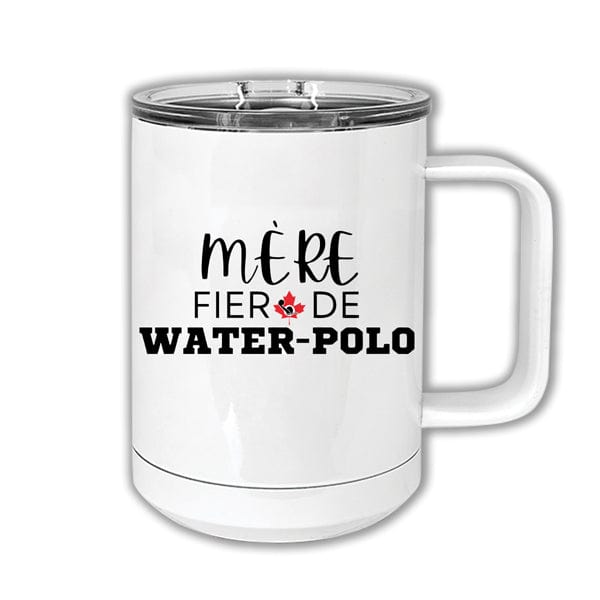 WPC - Proud Mom Logo (E&F) Polar Camel 15 Oz. White Vacuum Insulated Mug (A7724) Coffee Mug Quest Awards - Mugs