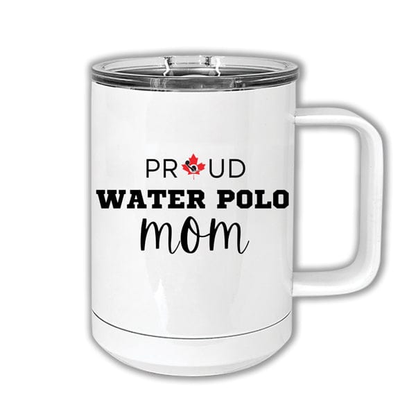 WPC - Proud Mom Logo (E&F) Polar Camel 15 Oz. White Vacuum Insulated Mug (A7724) Coffee Mug Quest Awards - Mugs