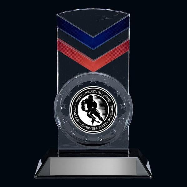 Acrylic Award - Chevron Insert Holder - Various Colours (A3398) - Quest Awards