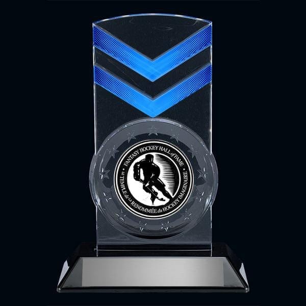 Acrylic Award - Chevron Insert Holder - Various Colours (A3398) - Quest Awards