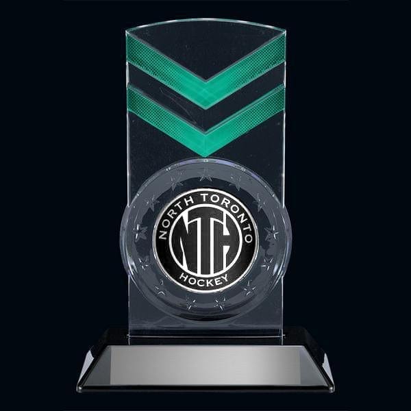 Acrylic Award - Chevron Insert Holder - Various Colours (A3398) - Quest Awards