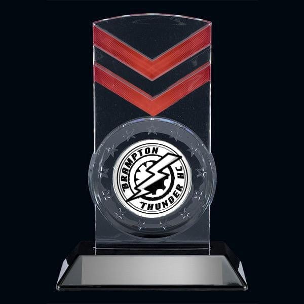 Acrylic Award - Chevron Insert Holder - Various Colours (A3398) - Quest Awards