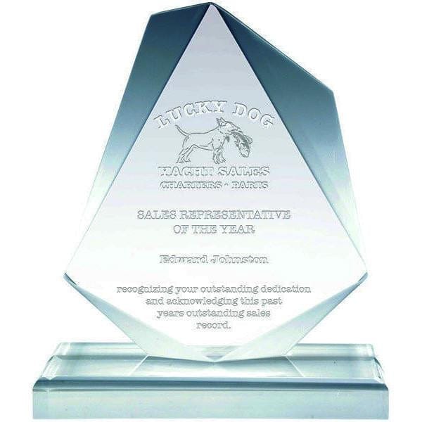 Acrylic Award - Clear Acrylic - Aberdeen (A2061) - Quest Awards