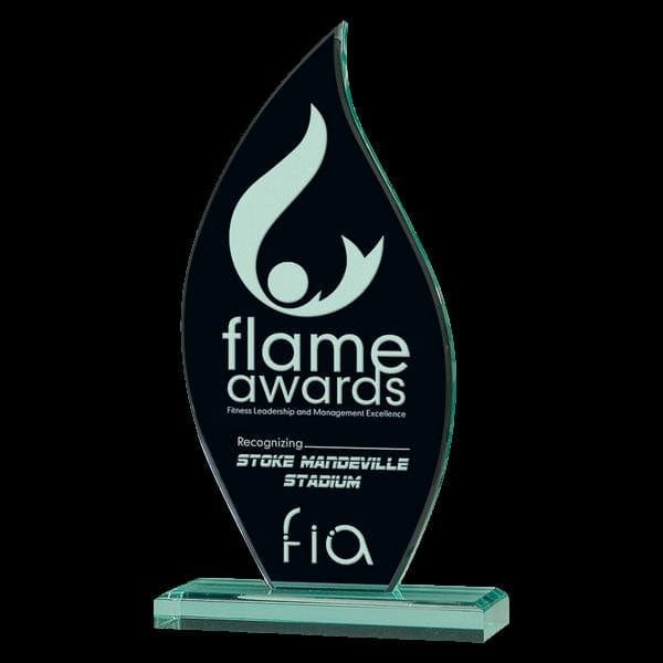 Acrylic Award - Flame (A3346) - Quest Awards