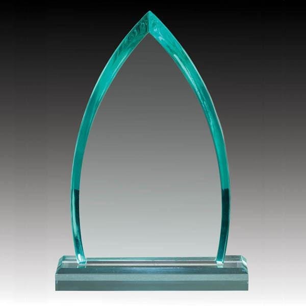 Acrylic Award - Jade Series Peak (A2073) - Quest Awards