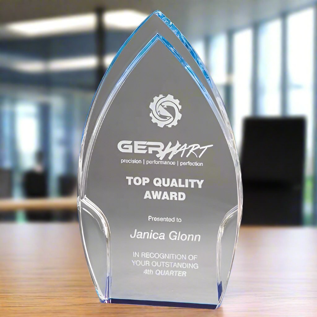 Acrylic Award - Prism Peak - Blue (A2081) - Quest Awards