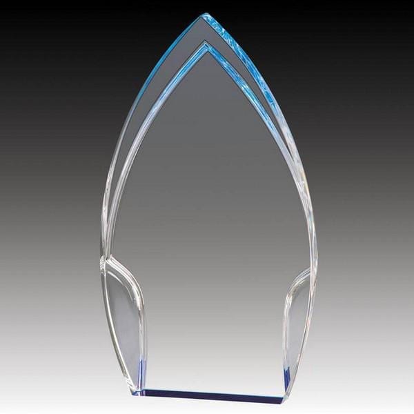 Acrylic Award - Prism Peak - Blue (A2081) - Quest Awards