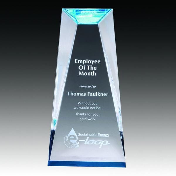 Acrylic Award - Prism Series - Prism Blue (A3207) - Quest Awards