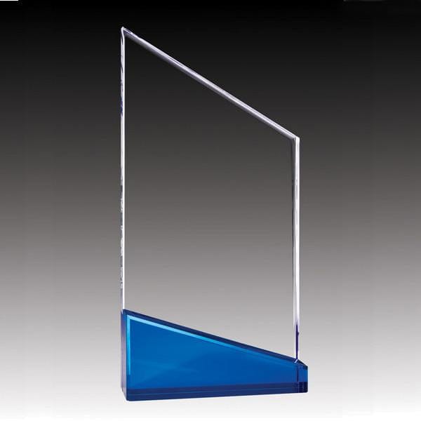 Acrylic Award - Prism Slope - Blue (A2083) - Quest Awards