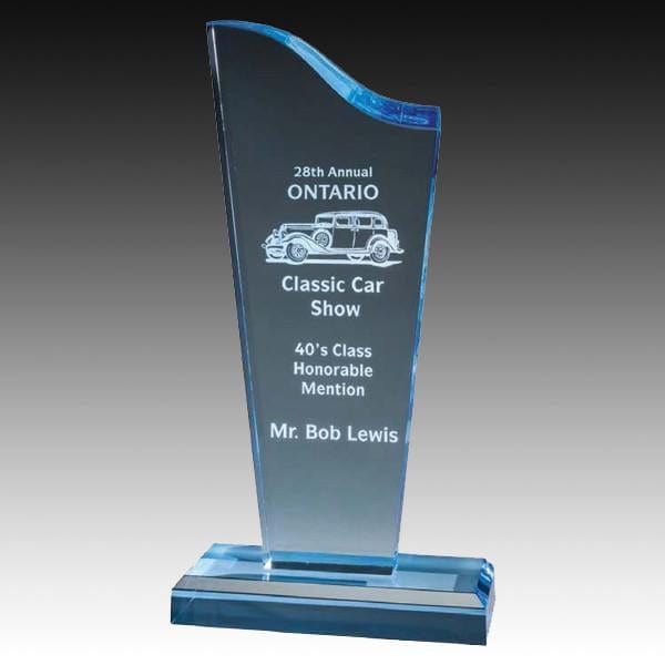 Acrylic Award - Sapphire Tower (A2092) - Quest Awards