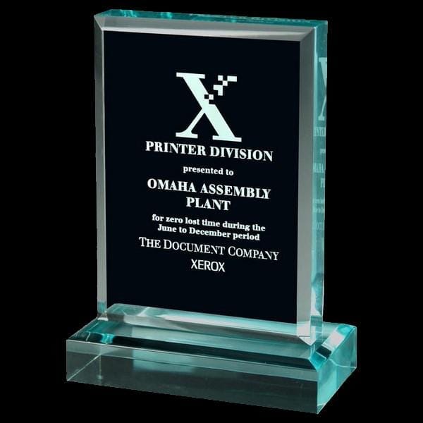 Acrylic Jade - Acclaim (A2101) - Quest Awards