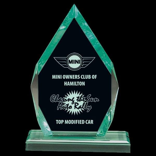 Acrylic Jade - Arrowhead (A2103) - Quest Awards