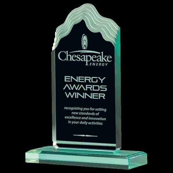 Acrylic Jade - Wave (A2114) - Quest Awards