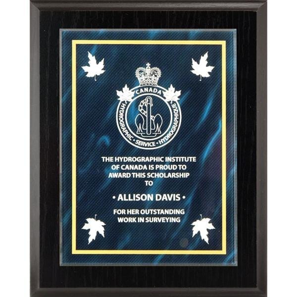Acrylic Plaque - Blue Austin (A3490) - Quest Awards