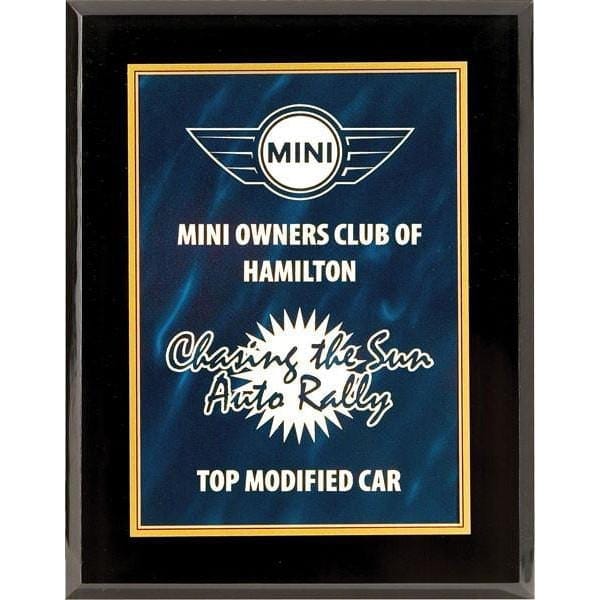 Acrylic Plaque - Blue Guelph (A2121) - Quest Awards