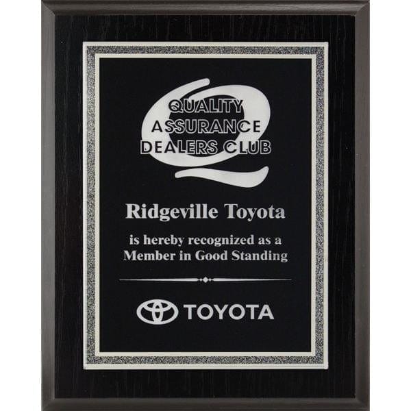 Acrylic Plaque - Silver Stardust (A3491) - Quest Awards