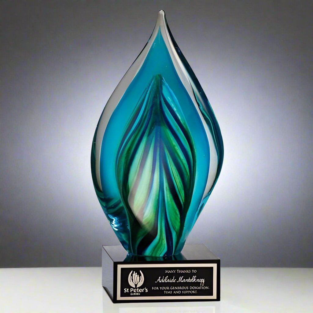 Art Glass Award - Flame (A2141) - Quest Awards