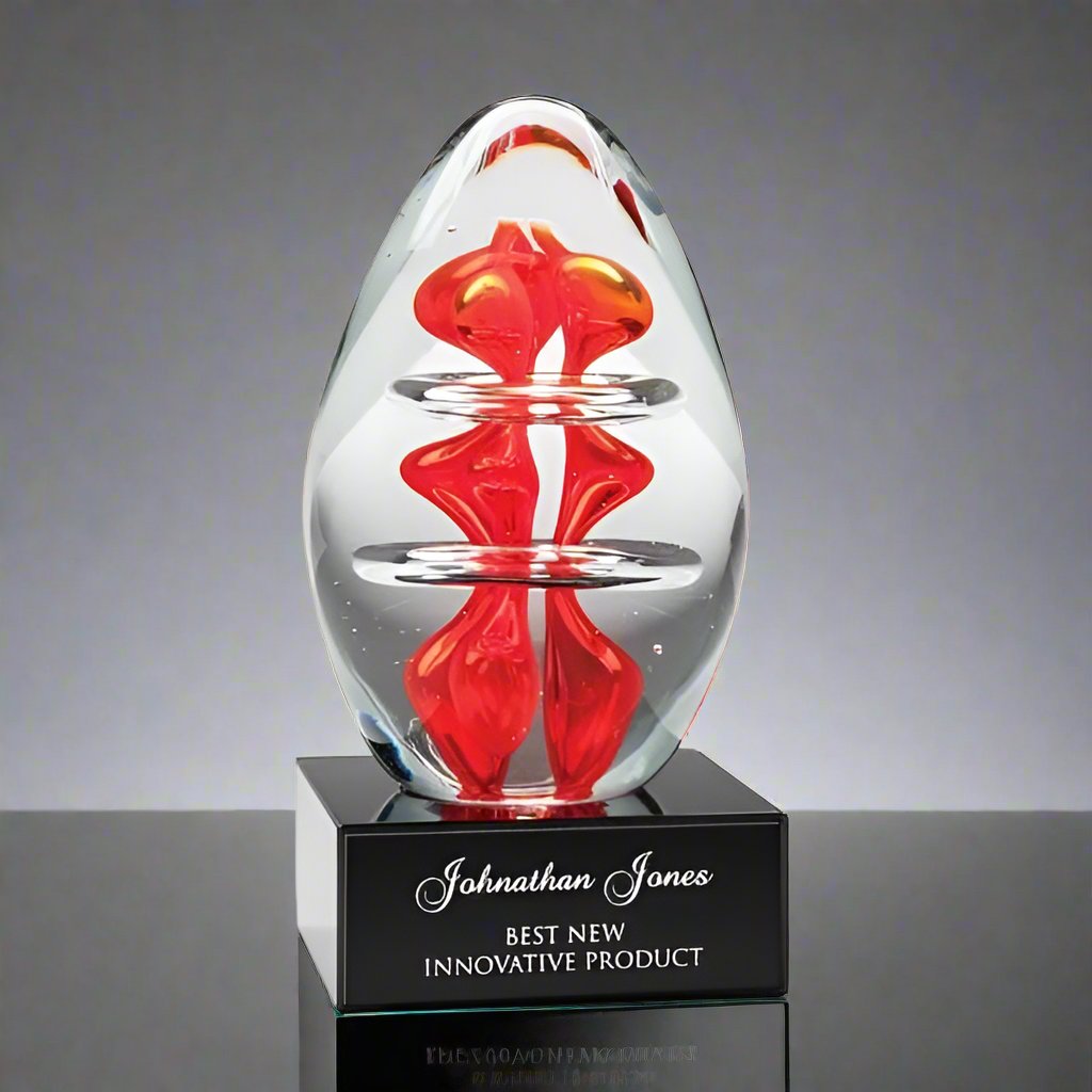 Art Glass Award - Red Bubble (A2143) - Quest Awards