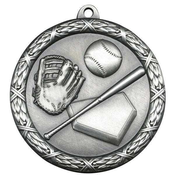 Baseball Medallion - Classic Heavyweight Medals - 2 1/2