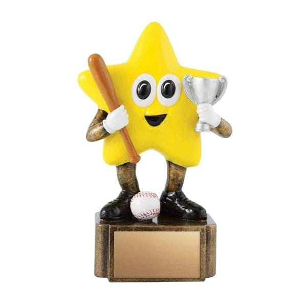 Baseball Trophy - Little Baseball Star (A2184) - Quest Awards